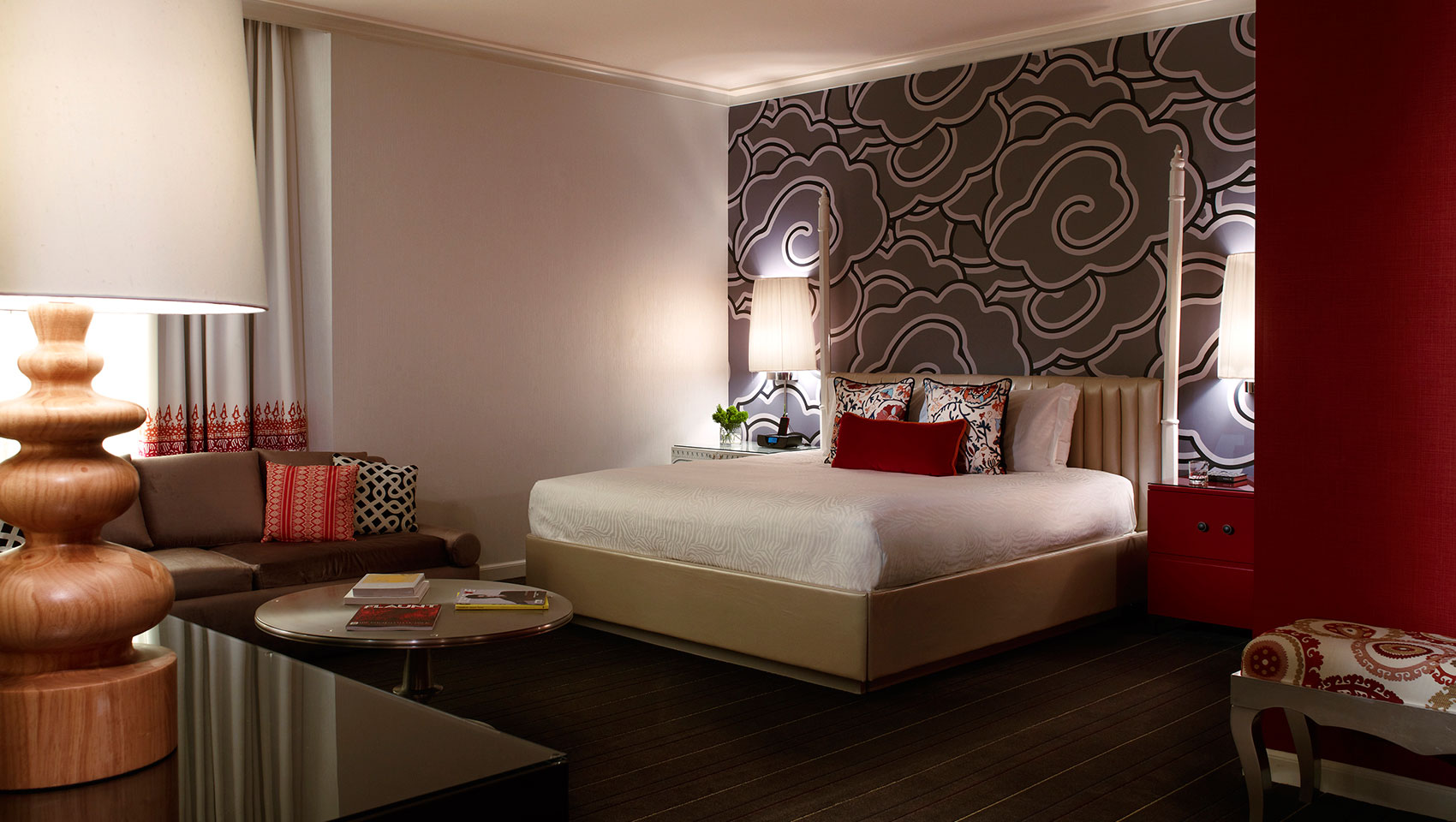 King guestroom at Kimpton Hotel Monaco