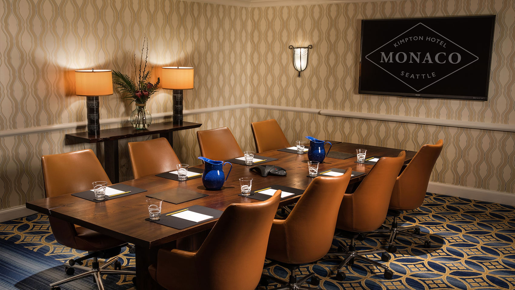 kimpton seattle monaco hotel Tokyo Boardroom