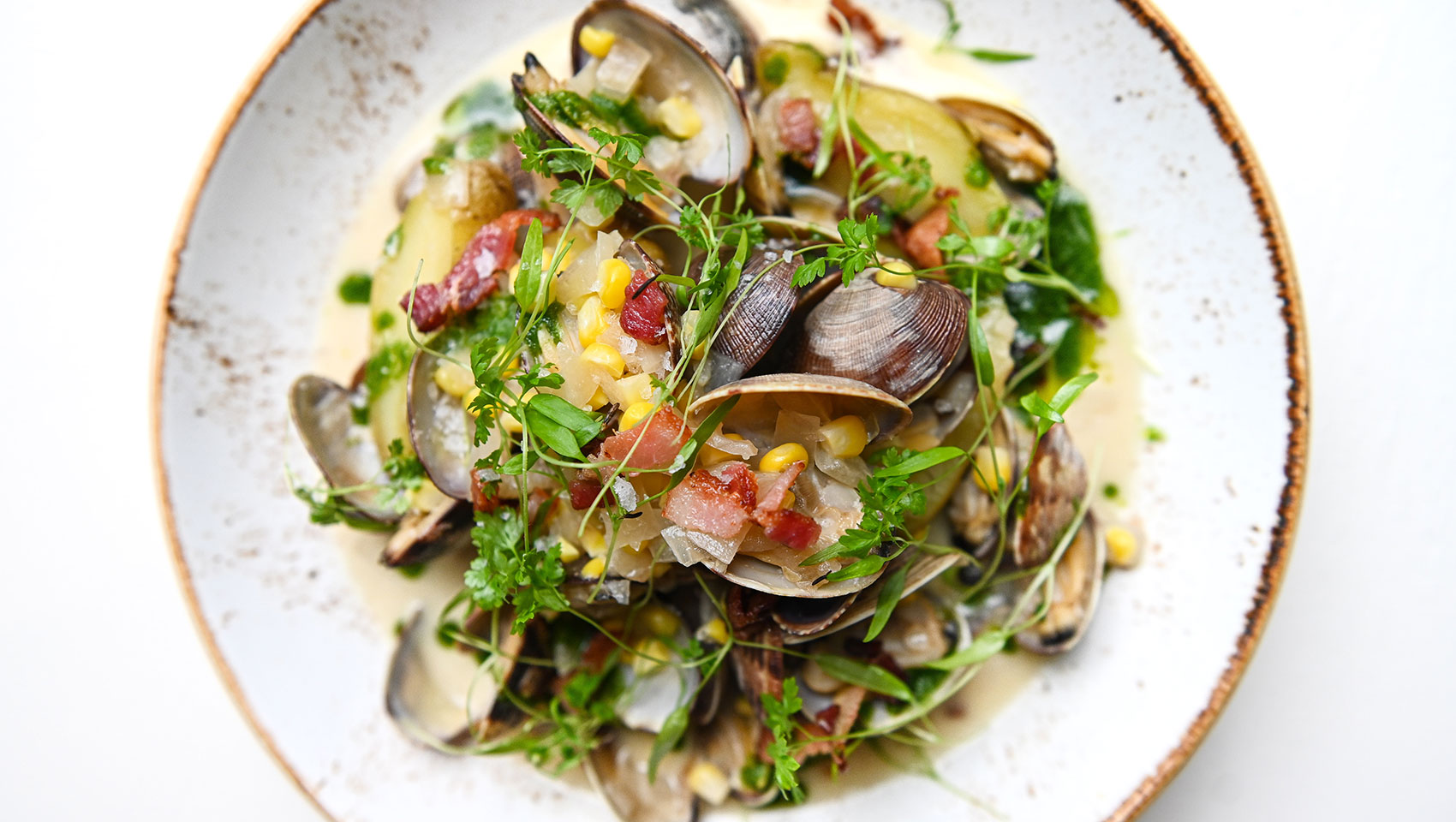 Marin bowl of clams
