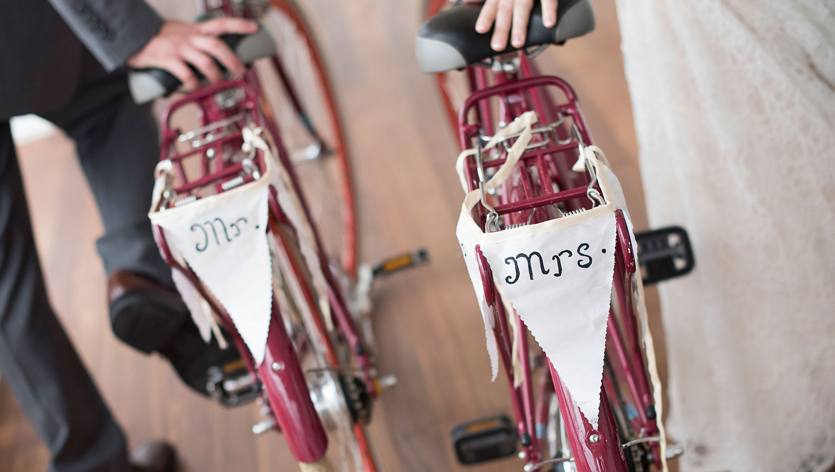 Couple on Bikes